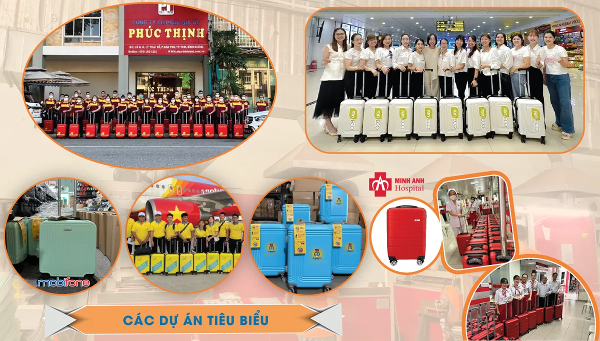 Các dự án vali quà tặng tiêu biểu