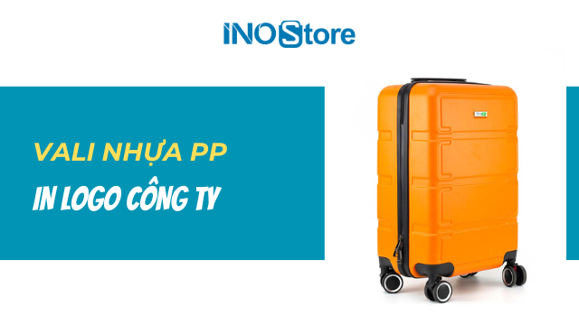 Vali nhựa PP in logo theo yêu cầu giá rẻ tại TPHCM