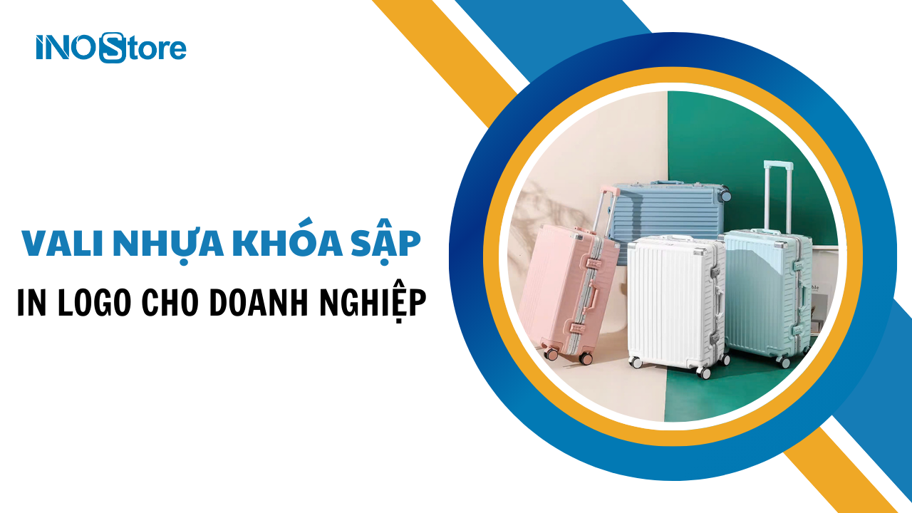 Những lưu ý khi đặt vali nhựa khóa sập in logo cho doanh nghiệp