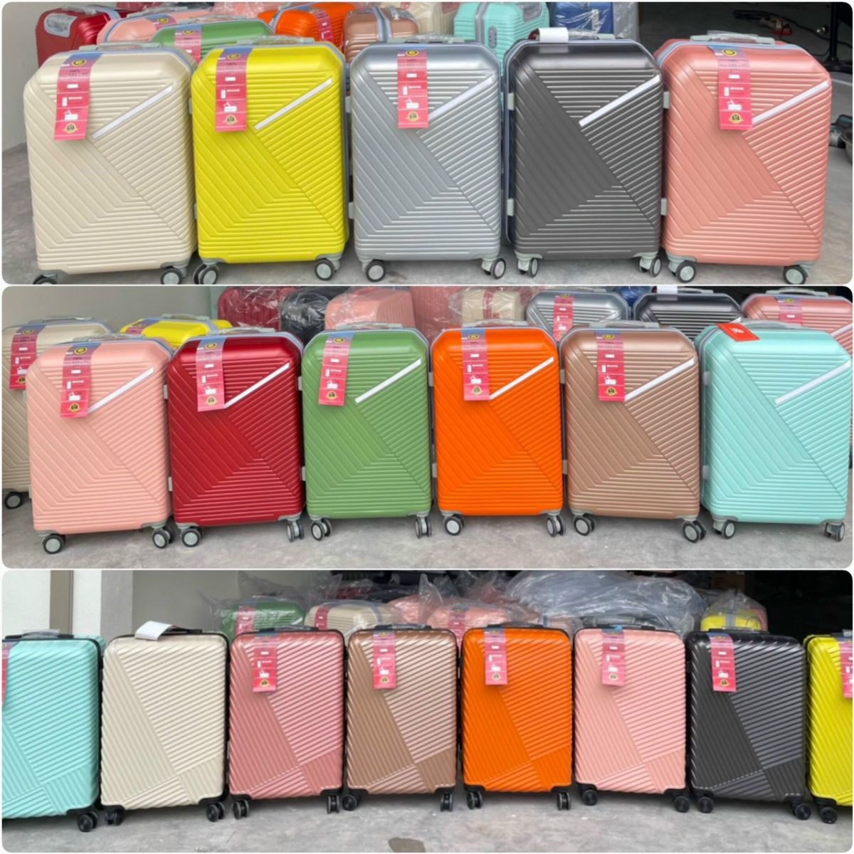 Đặt vali nhựa size 20 in logo cho nhân viên ở đâu ?