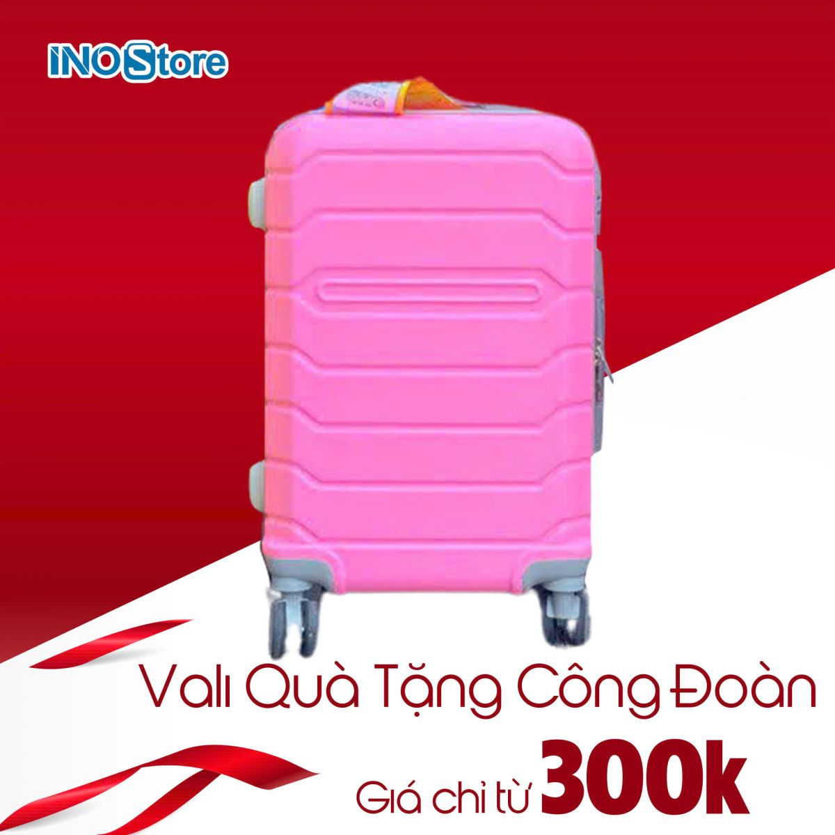 Tổng hợp các mẫu vali quà tặng Công Đoàn giá chỉ từ 300k chỉ có tại Inostore