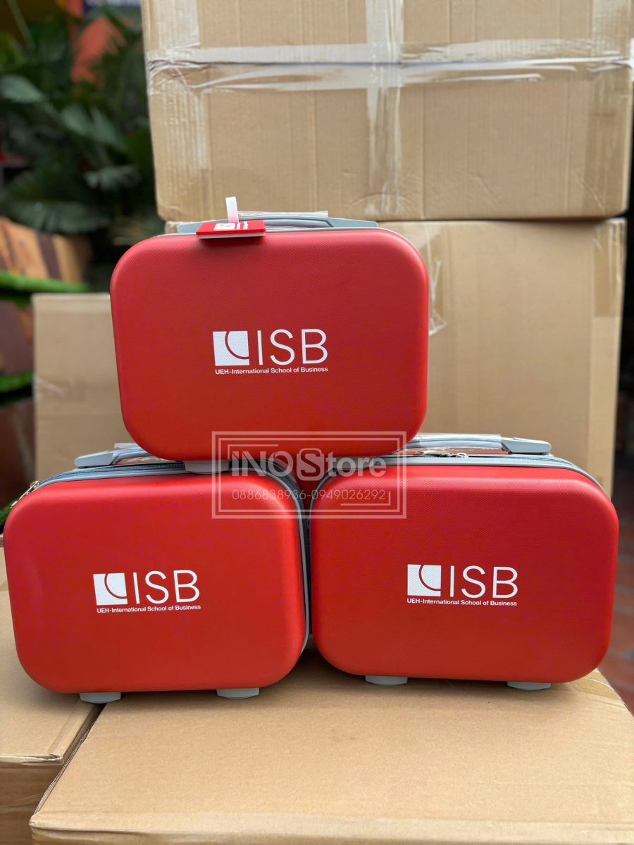 Gợi ý mẫu cốp vali in logo đẹp, bền cho quà tặng doanh nghiệp