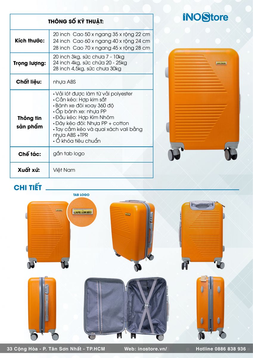 Xưởng sản xuất vali in logo giá sỉ - Giải pháp quà tặng cuối năm cho nhân viên