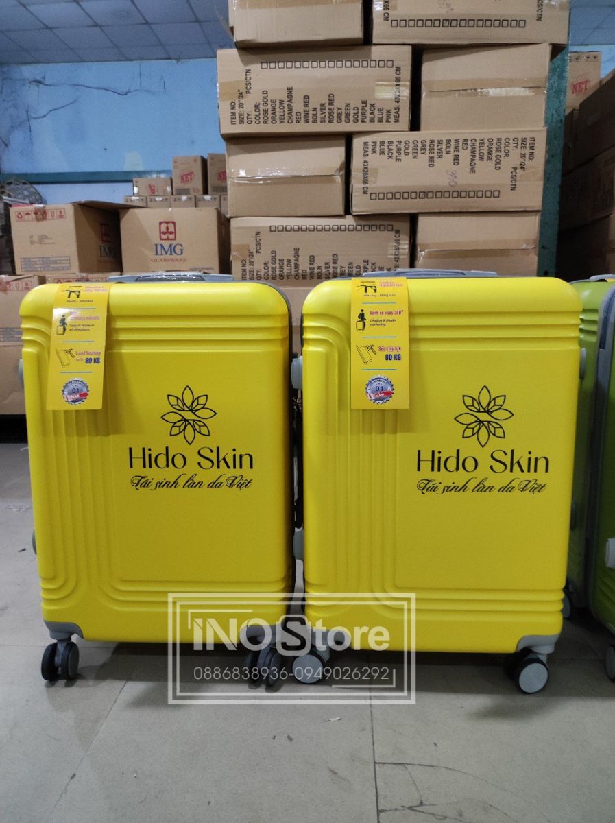 Xưởng sản xuất vali giá rẻ in logo theo yêu cầu, tối ưu chi phí