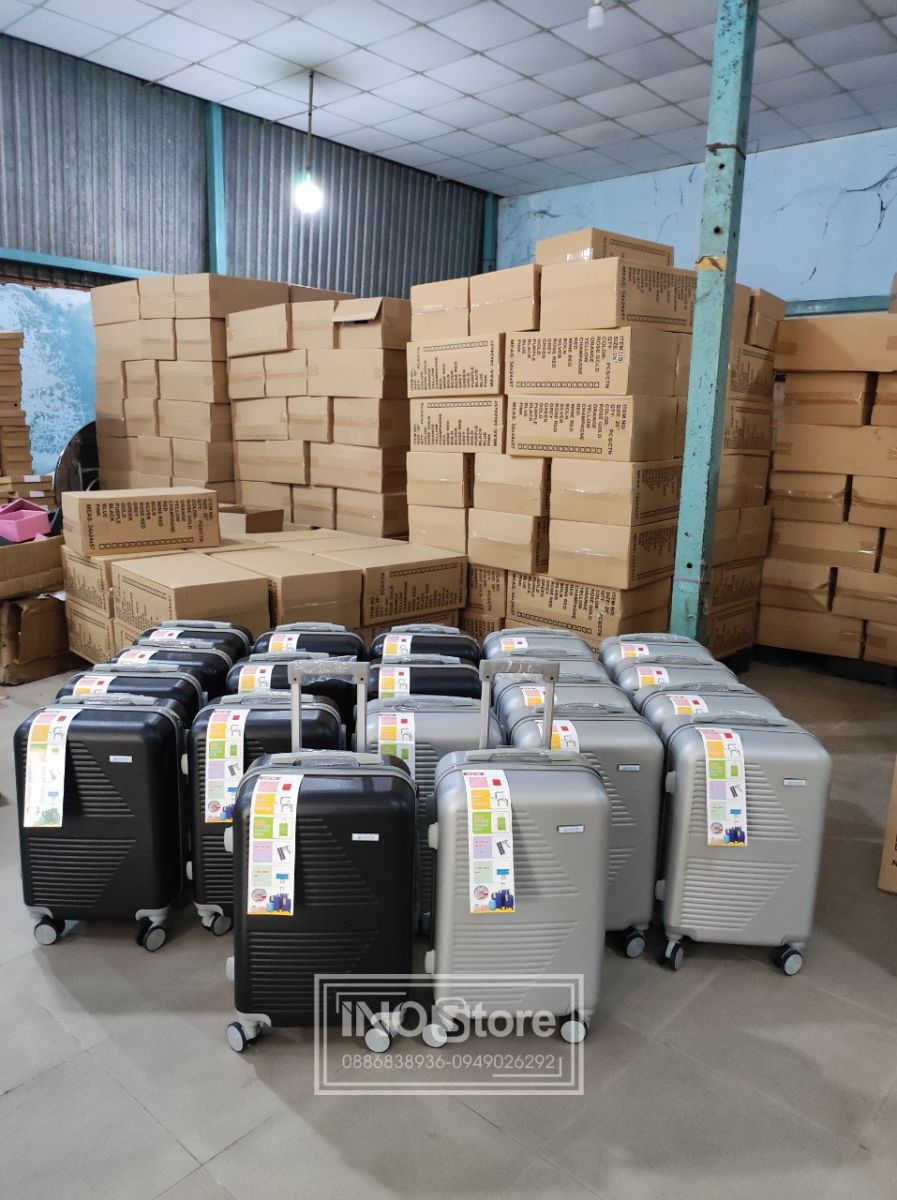 Vali du lịch cao cấp quà tặng doanh nghiệp, in logo theo yêu cầu