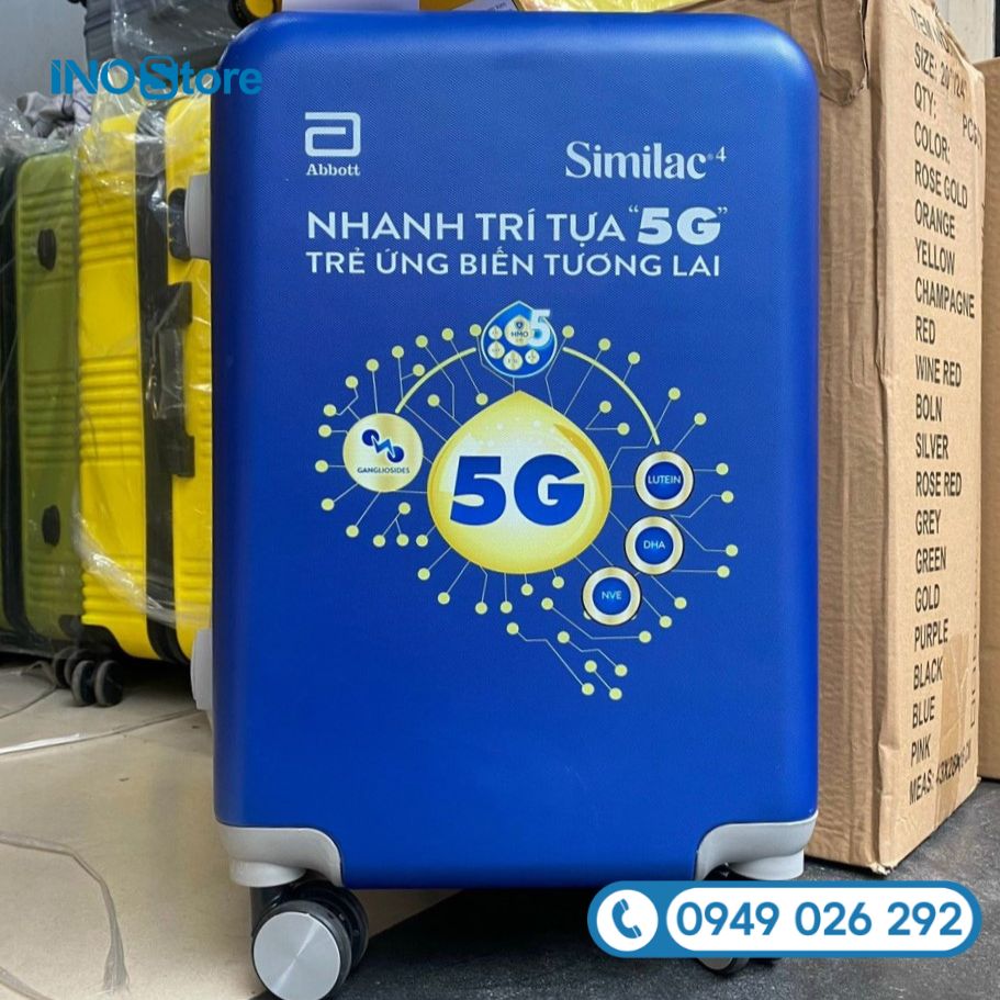 Quà tặng doanh nghiệp in logo, nhận sản xuất vali số lượng lớn giá tốt