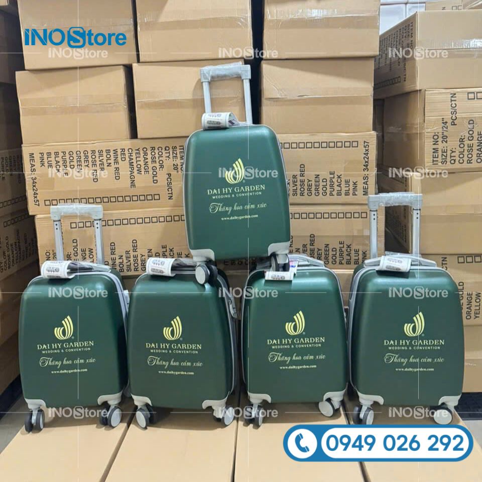 Tổng hợp 50+ mẫu vali quà tặng in logo ở TP.HCM, giá tốt tận xưởng