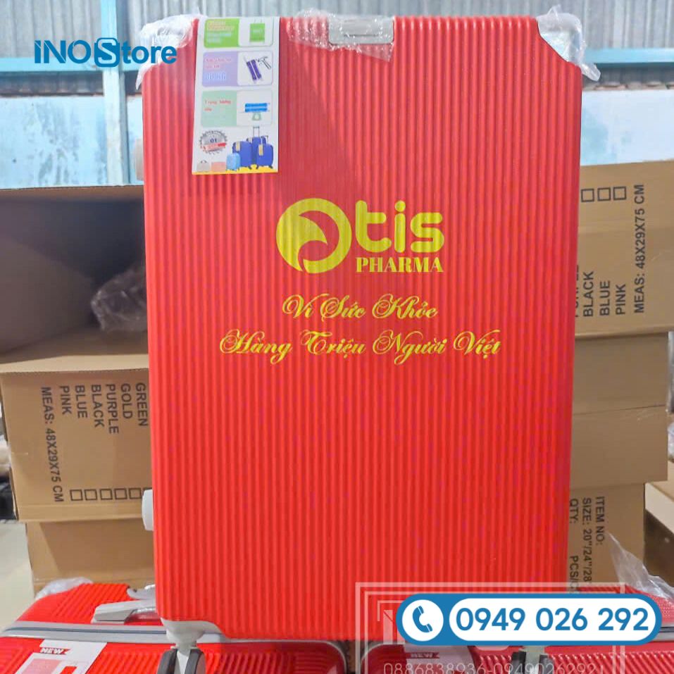 Dịch vụ in ấn quà tặng doanh nghiệp, vali in logo theo yêu cầu số lượng lớn