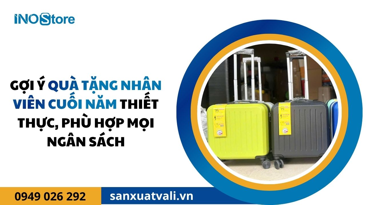 Gợi ý quà tặng nhân viên cuối năm thiết thực, phù hợp mọi ngân sách