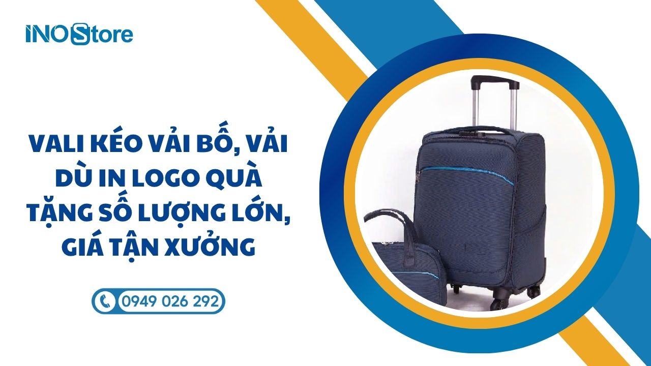 Vali kéo vải bố